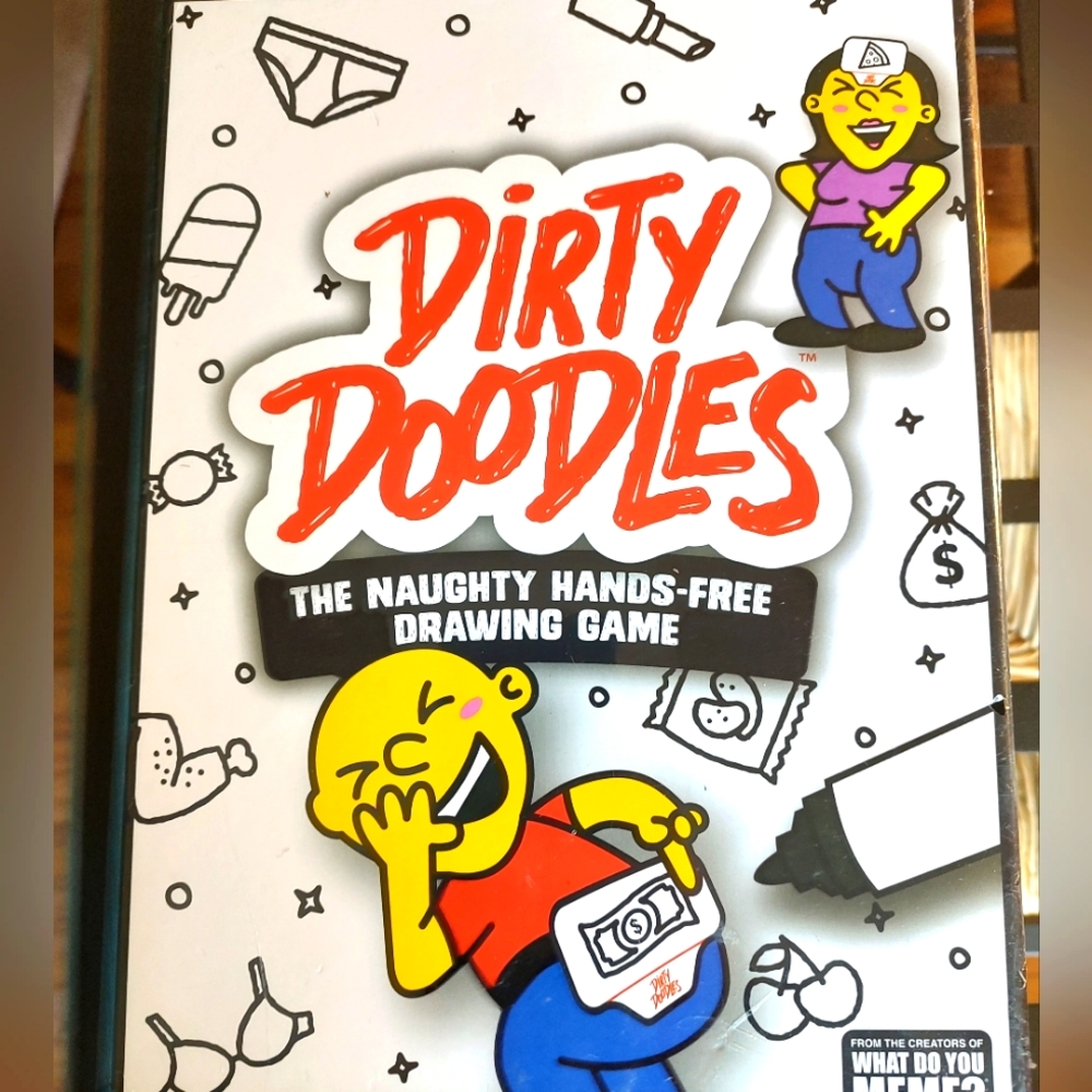 Dirty Doodles - The naughty handsfree drawing game new and sealed in box